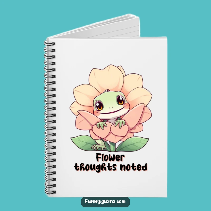 Funny Iguana Notebook - Jot Down Curious Discoveries